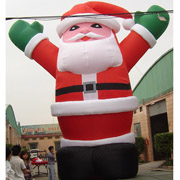 giant inflatable christmas santa claus